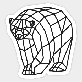 Origami Polar Bear Sticker